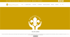 Desktop Screenshot of evolutionclinic.es